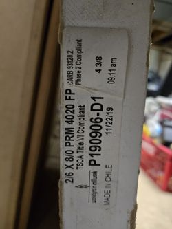 30x96 Woodgrain Millwork Primed Door 