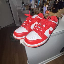 Nike Dunks Red (READ DESCRIPTION)