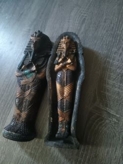 Antique Egyptian mummy figurine