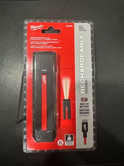 Milwaukee Rechargeable Flat Flashlight with Green Laser 2016R