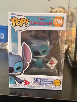 Funko Pop Disney Lilo & Stitch #1744 Stitch With Mood Chart CHASE (Mint)