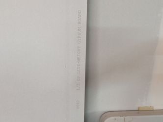 New ToughRock 1/2" drywall light weight gypsum boards