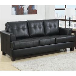 Sleeper Sofa In Black @Elegant Furniture
