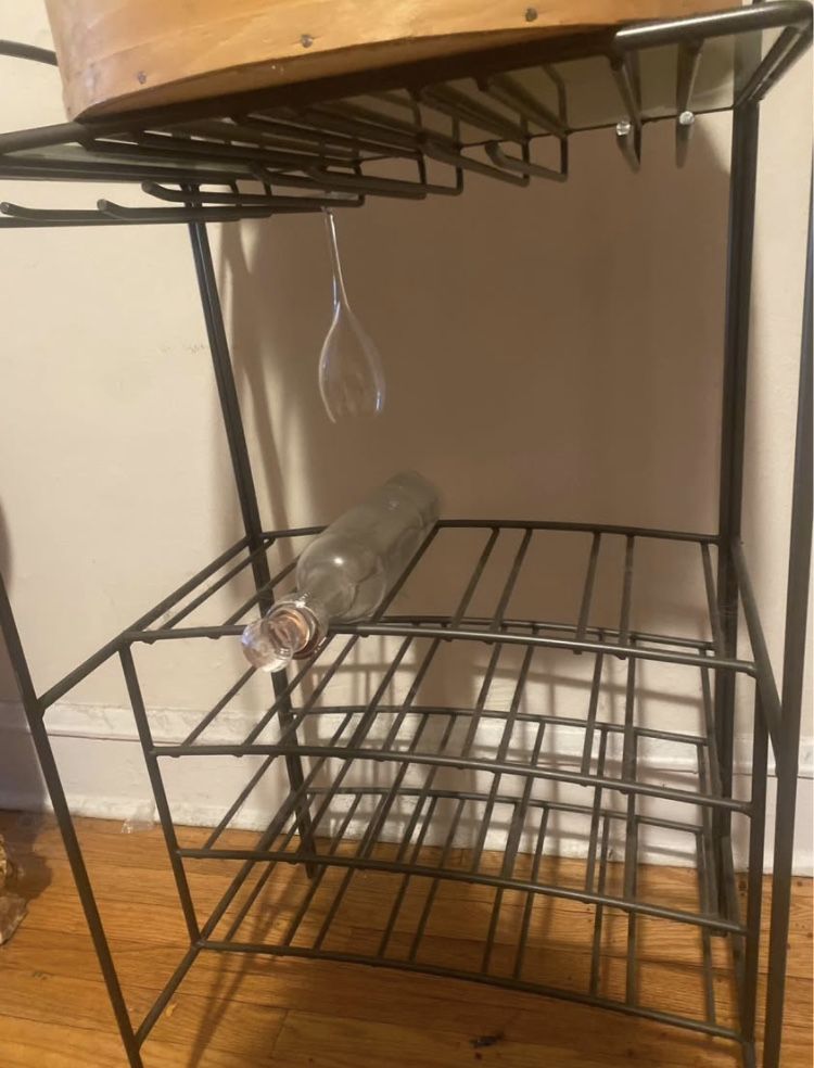 Iron Wine Rack
