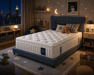The brand-new 12-inch twin-sized mattress with springs
