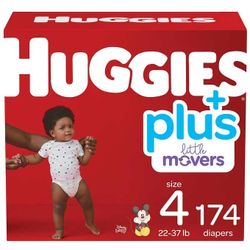 Huggins +Plus Little Movers Size 4