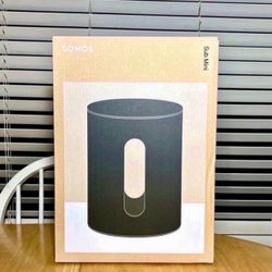 Sonos Sub Mini. Black. Brand New. Check Also My Other Sonos Listed Items.