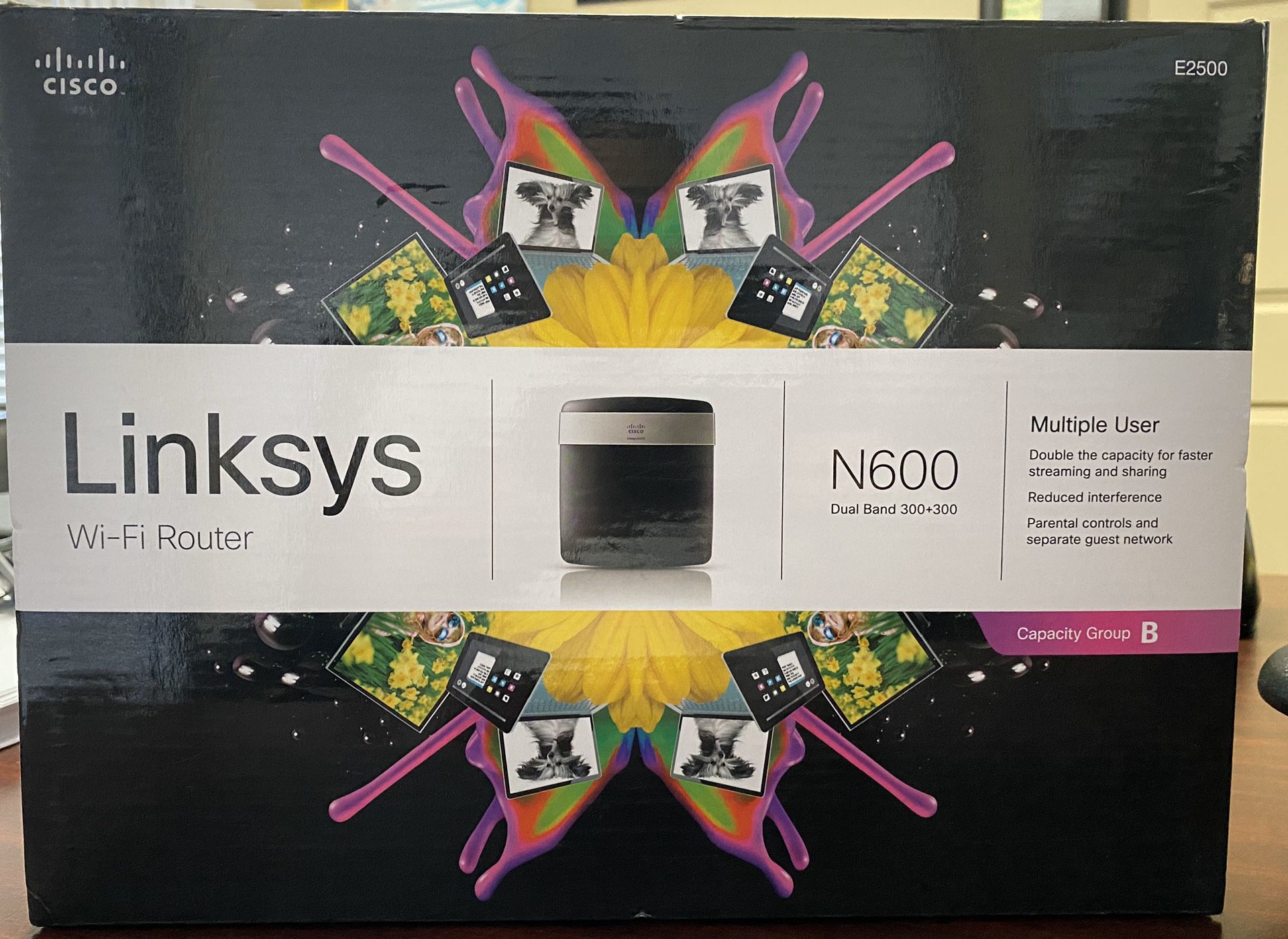 Linksys N600 Dual Band Wi-Fi Router