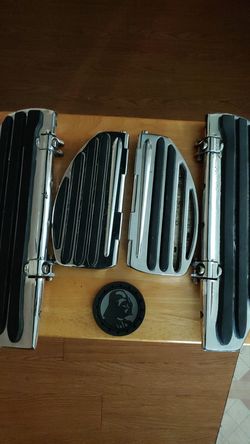 Harley davidson floorboard set