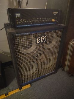 EBS TD-660 Bass Amp Head + 4x10 Cab