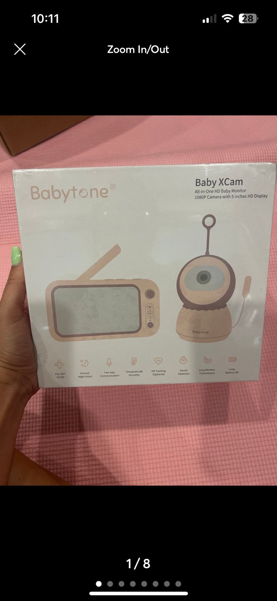 Babytone Monitor Baby Cam