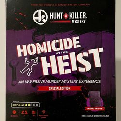 Hunt A Killer Mystery: Homicide At The Heist