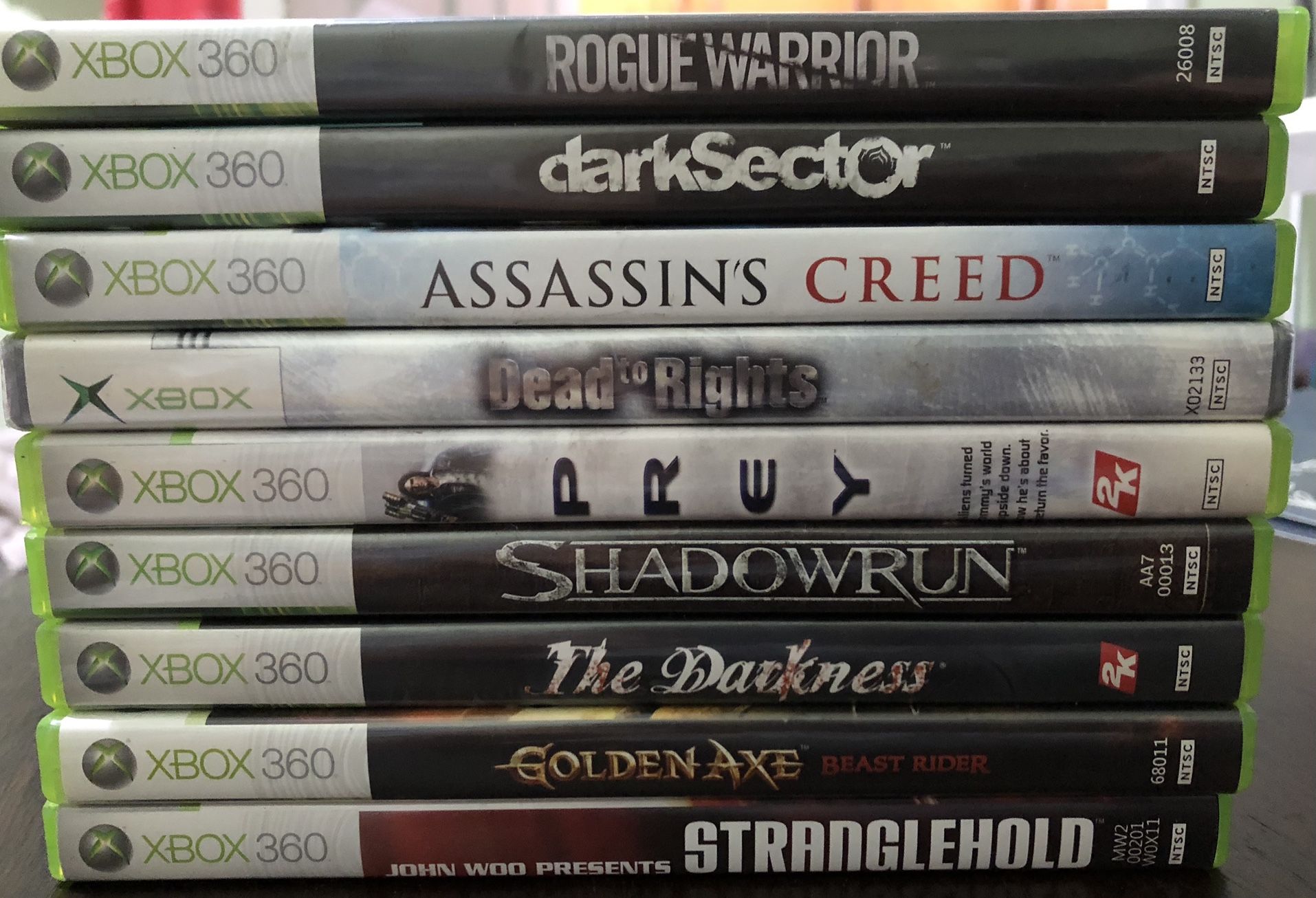 Lot Of 9 Xbox 360 Games Brand New And Slightly Used