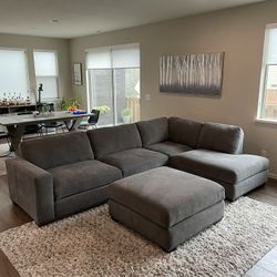 Grey Sectional Sofa Couch