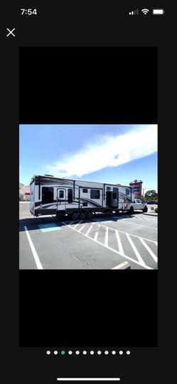 2014 Keys CT Fuzion Chrome 5th Wheel RV Floor layout 404