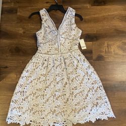 Brand new woman’s Bar III brand white dress up for sale 