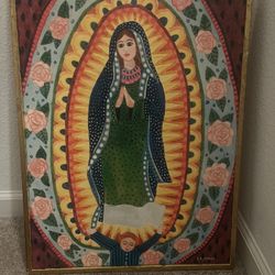 Beautiful Virgin Mary painting