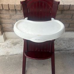 Eddie Bauer High Chair With Extra Tray