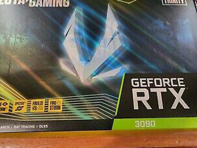 ZOTAC GAMING GeForce RTX 3090 Trinity 24GB GDDR6X Graphics Card

SHIPS OVERNIGHT VIA FEDEX 