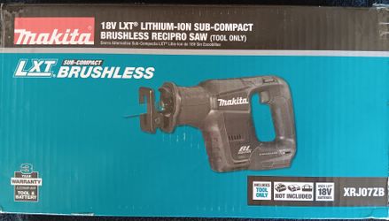 Makita 18v Lithium Ion Sub Compact Recipro Saw LXT BRUSHLESS 🚨175.00