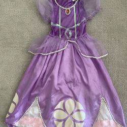 Disney Sofia The First Kid Costume Dress