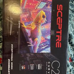 Sceptre Gaming Curved Monitor