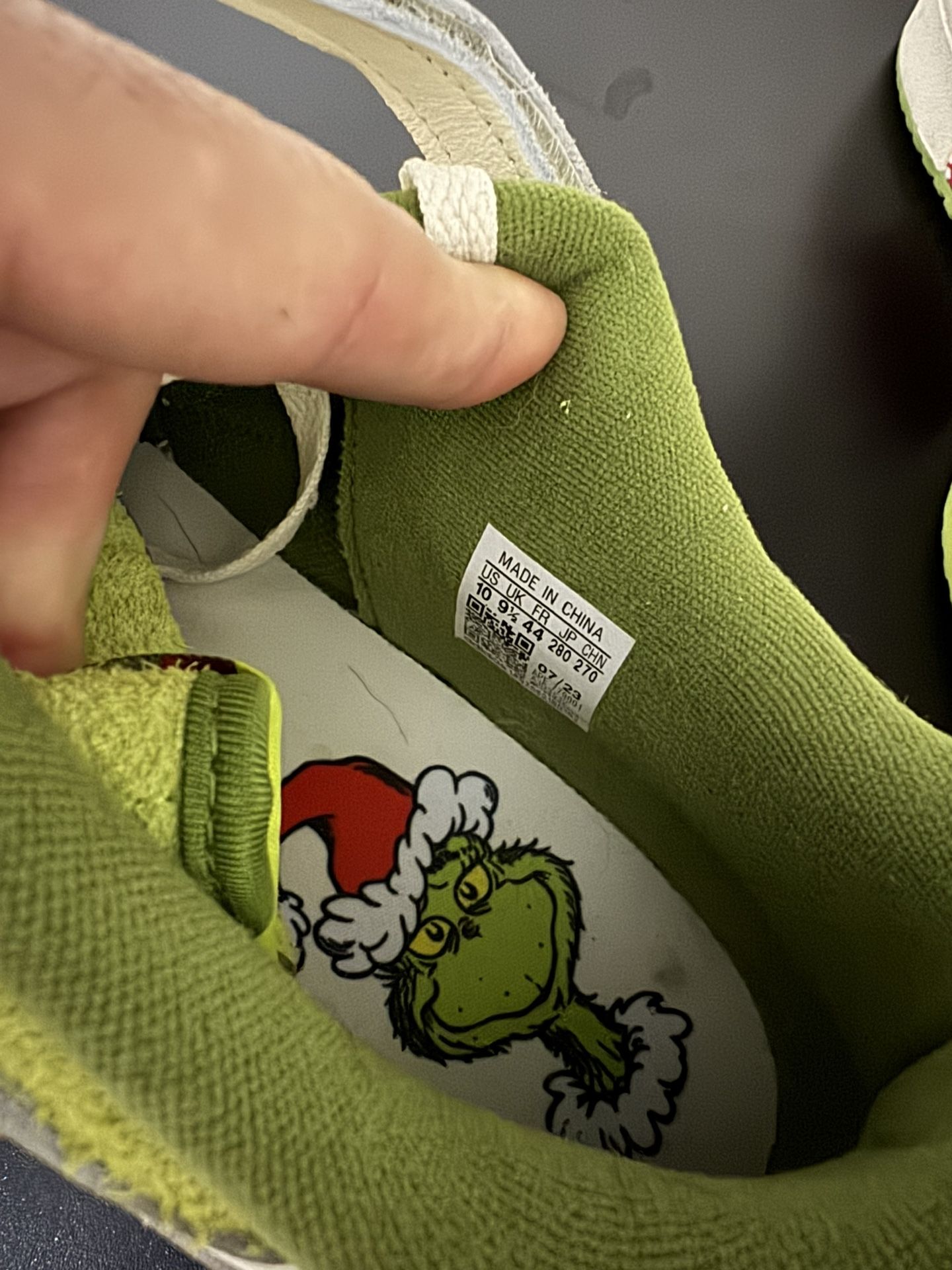 Adidas Shoes The Grinch