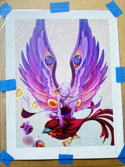 James Jean X BTS Kim Namjoon (Moonchild RM) Art Print