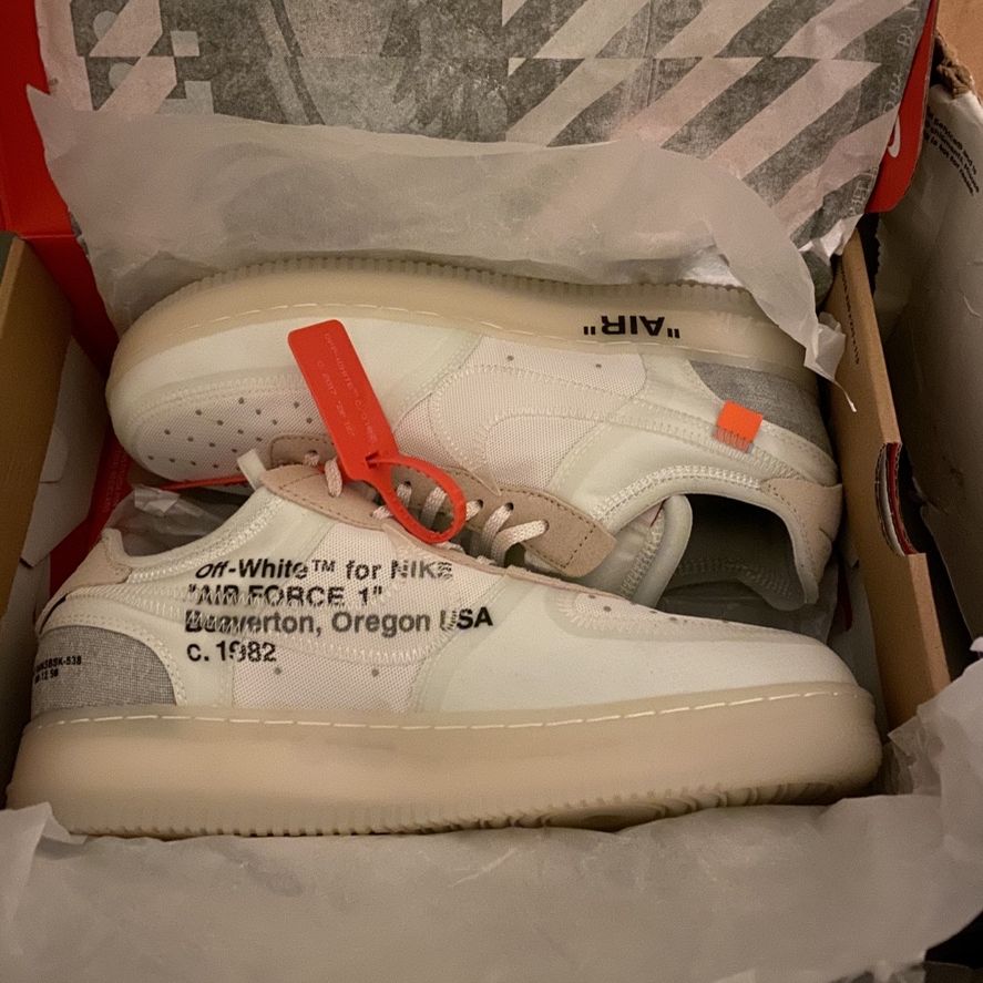 Nike Air Force Low Off White OG Size