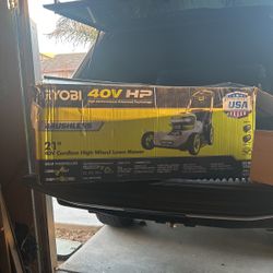 Ryobi 40v Cordless High Wheel Lawn Mower 