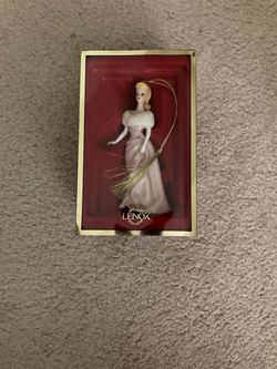 Lenox 2003 enchanted evening Barbie Christmas ornament 1st in series NEW /BOX
