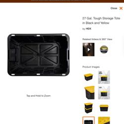 Bin Used But Great For Storage 