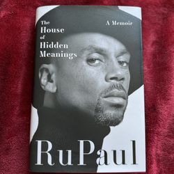 RuPaul — The House Of Hidden Meanings (SIGNED book) — NEW