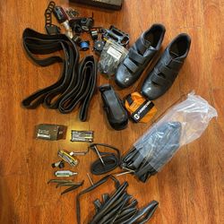 Road Bike flat Kit Accessories lights quad Lock phone Mount