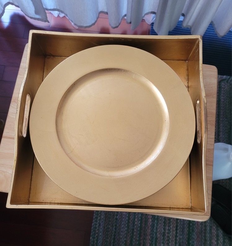 Gold Charger Plates