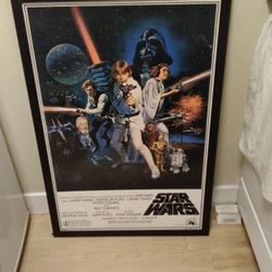 Star Wars Framed It Art 