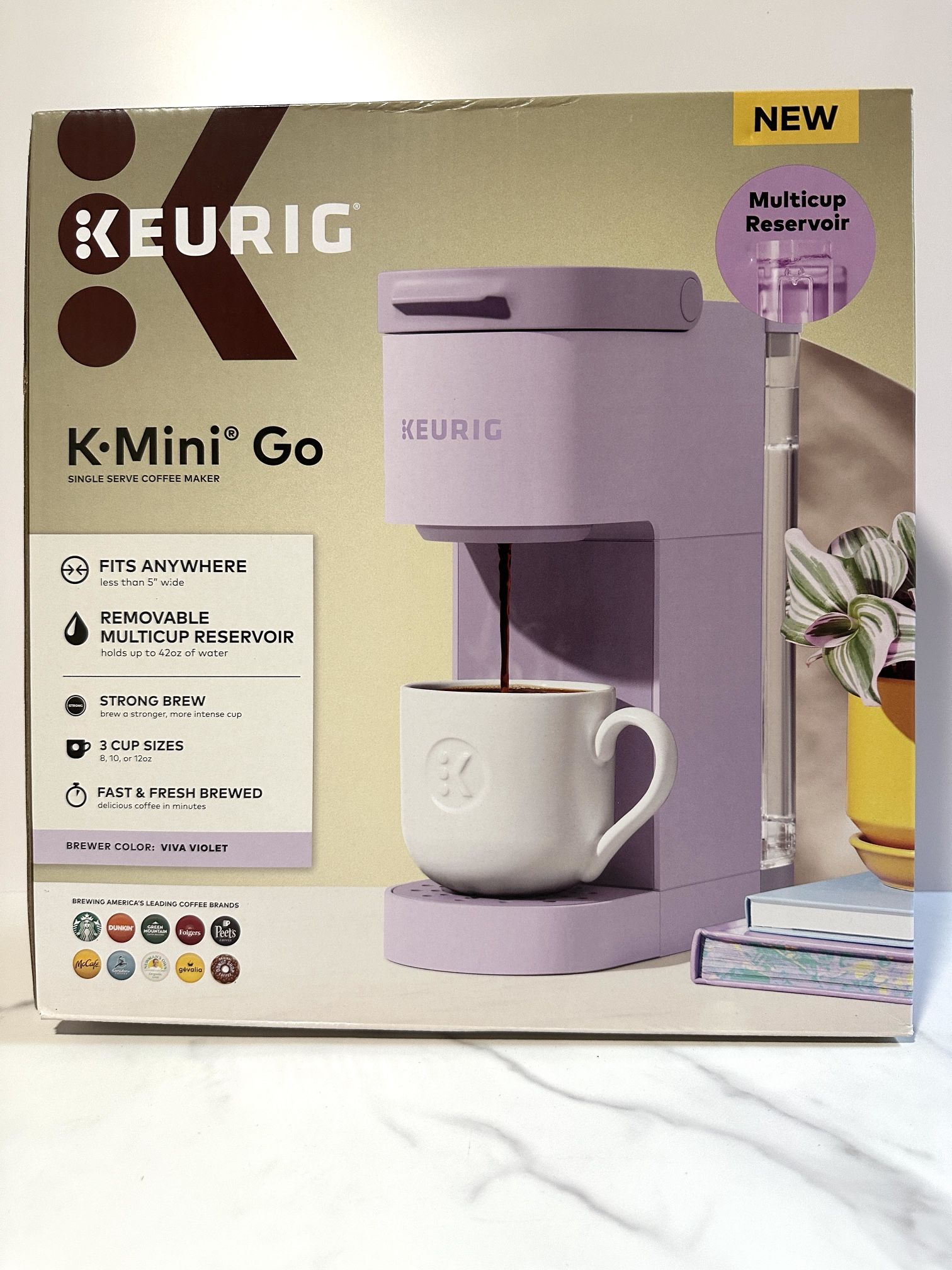 Keurig K Mini Go - Brewer Color: Viva Violet 