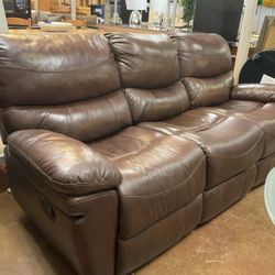 Brown Recliner Couch