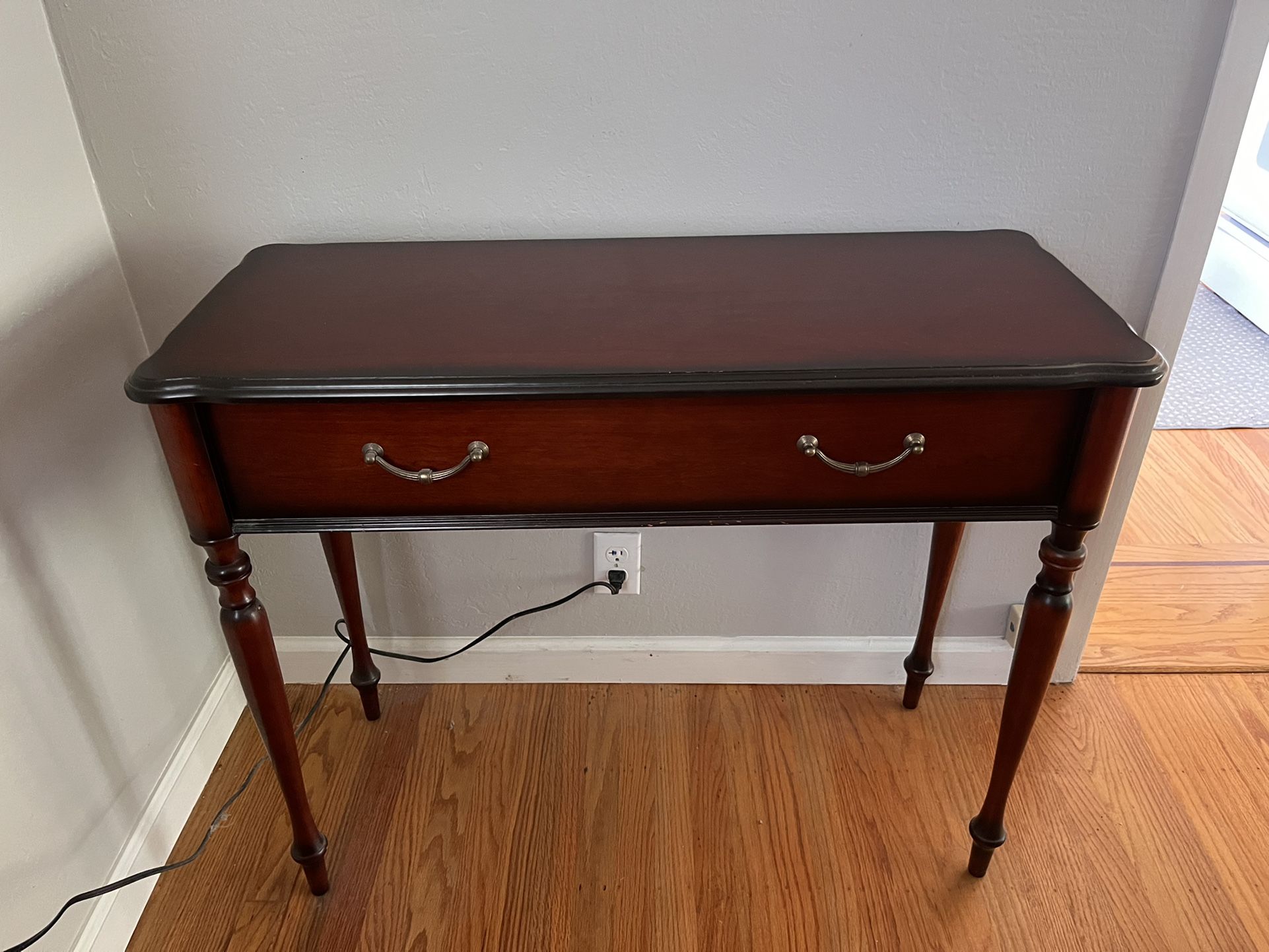 MARKED DOWN: Laptop Cherry Wood Desk