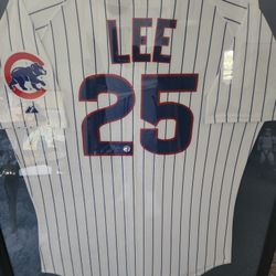 Derek Lee Signed Jersey 