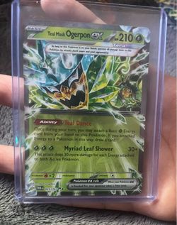 Pokemon teal mask orgerpon ex