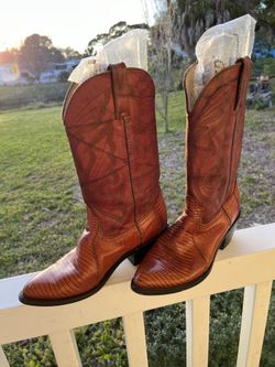 Durango Leather Western Woman’s Boots Size 7 1/2