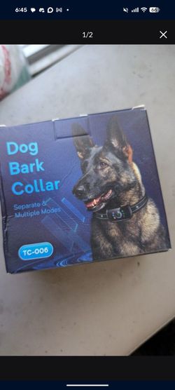 Training bark collar