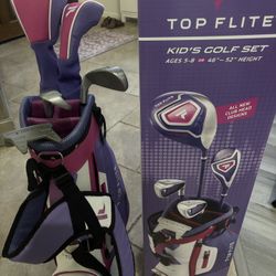 Top Flight Kids golf set age 5-8
