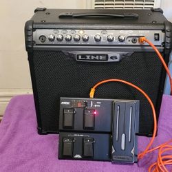 LINE 6 SPIDER III 30 MODELING GUITAR COMBO AMPLIFIER 4 CHANNELS 30 WATTS 1X12 SPEAKER WITH PEDAL. 
