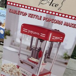 Kitchen Ace Tabletop Kettle Popcorn Maker