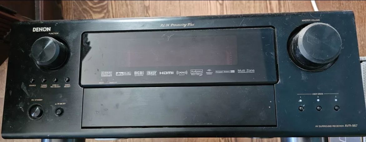 DENON AVR 987 HOME THEATER 7.1 CHANNEL SURROUND RECEIVER