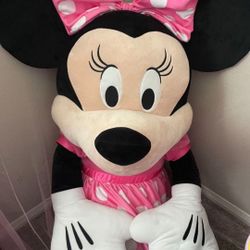 60"  Life Size Giant Disney Minnie Mouse Plush 