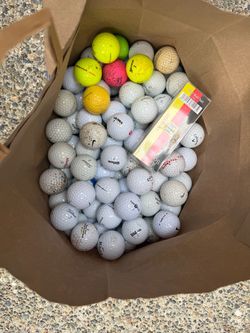 100 golf balls