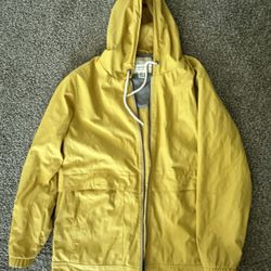 WMS MED Yellow Rain Jacket